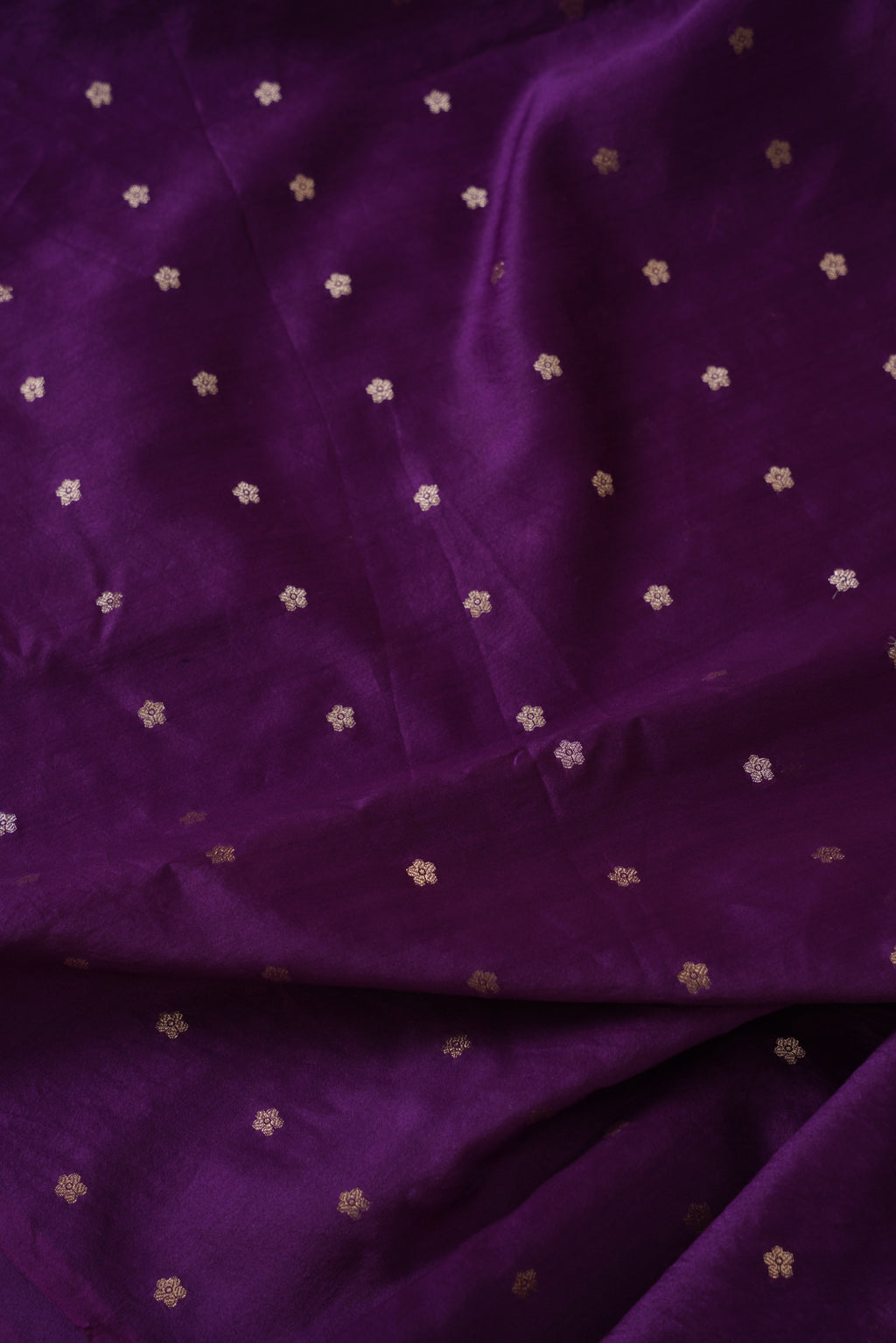 Barkha Cotton Silk Purple Saree
