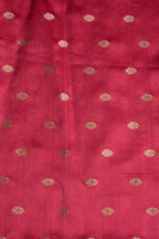 Blush Pink Pure Silk Jacquard Tissue Saree
