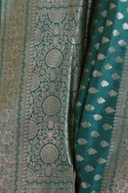 Turquoise Upada Silk Saree