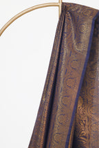 Raw Silk Blue Zari Saree