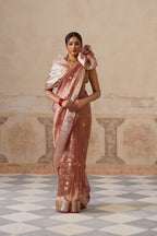 Plum Silk Tissue Buti