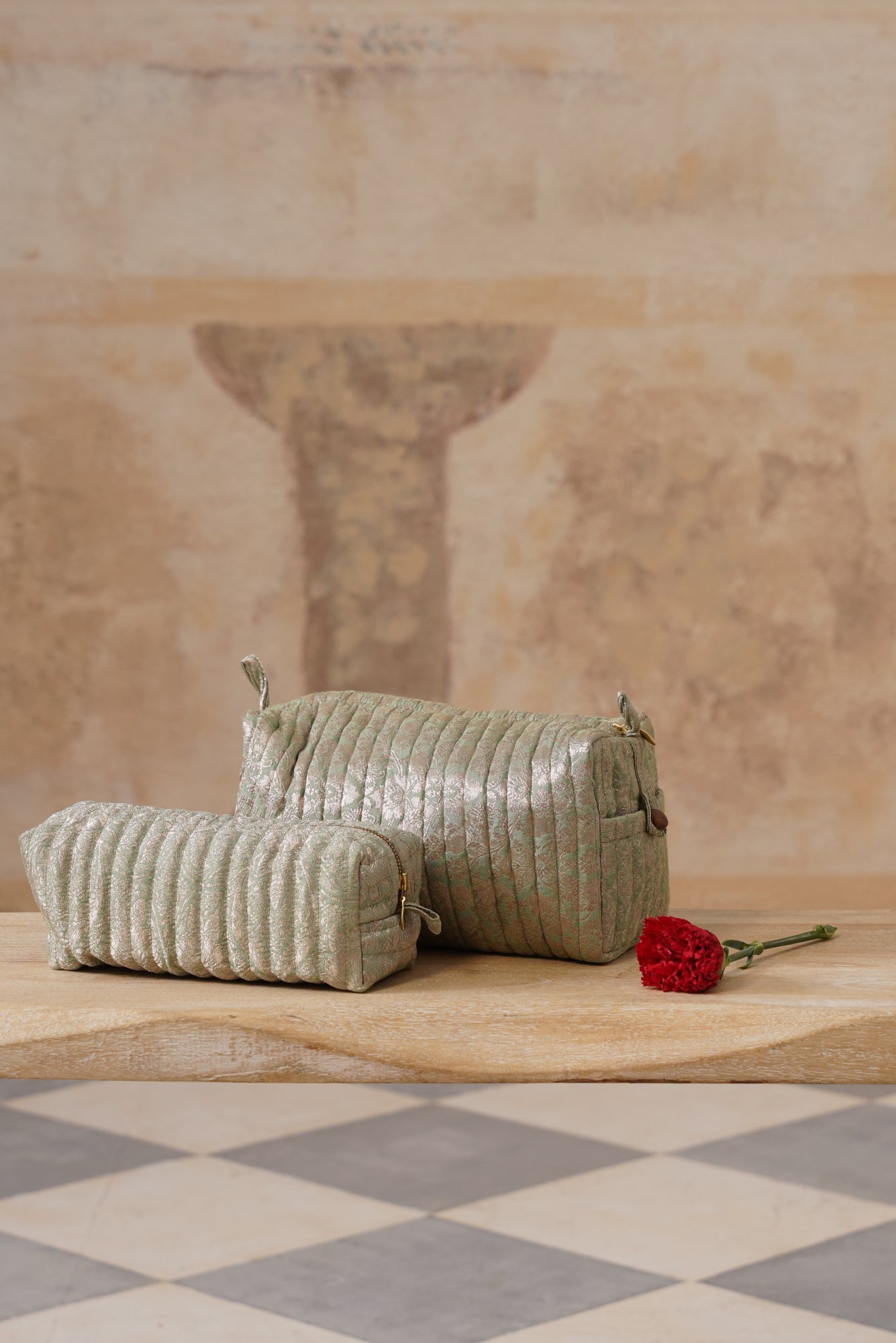 Mint Vanity Bag