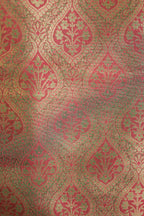 Green & Magenta Pashmina Tanchoi