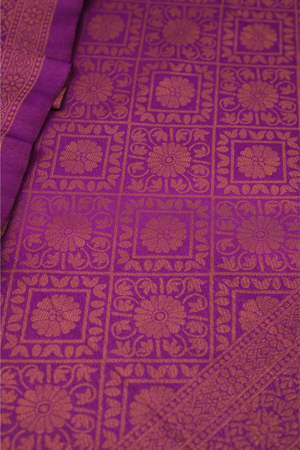 Raw Silk Wine Zari Saree