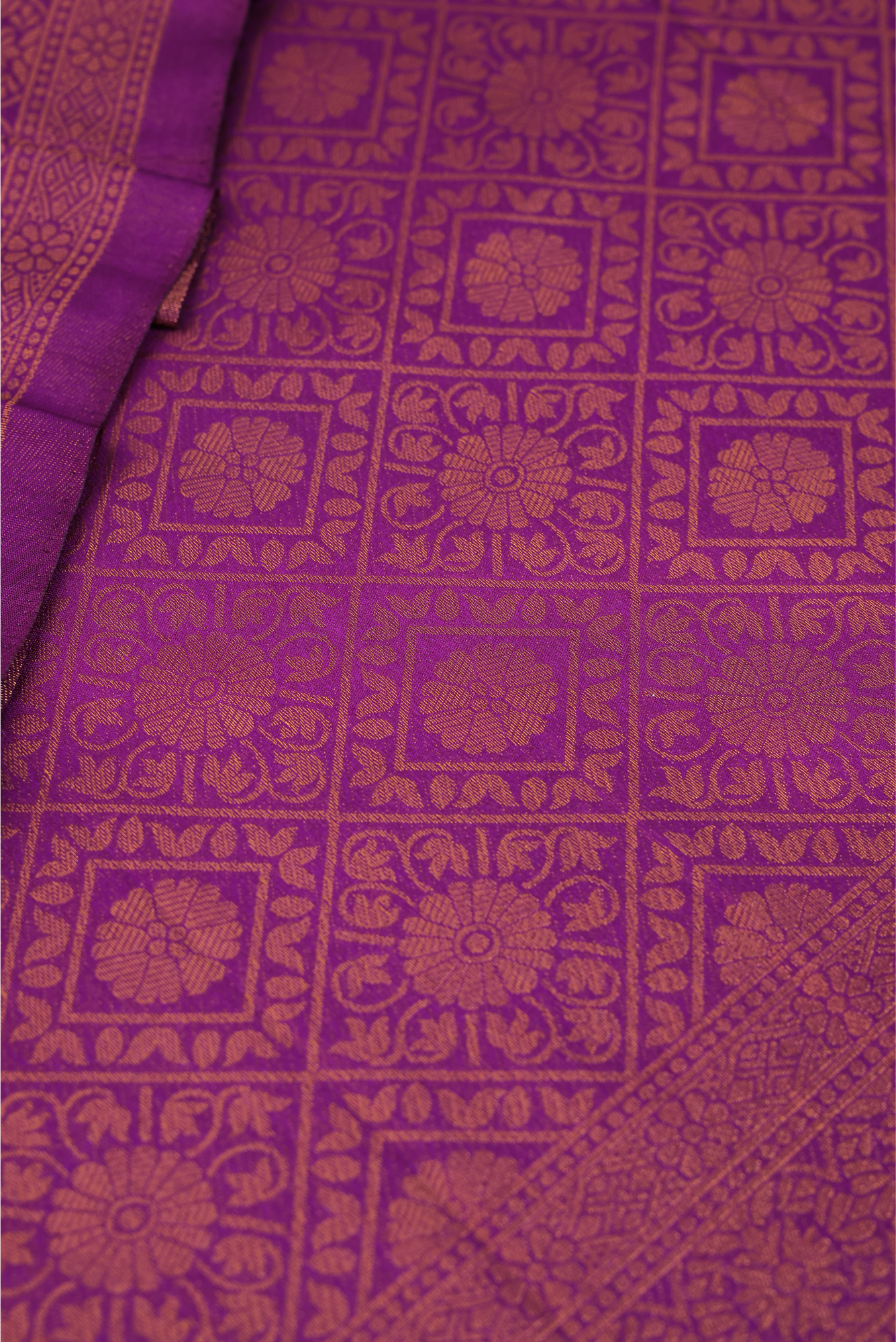 Raw Silk Wine Zari Saree