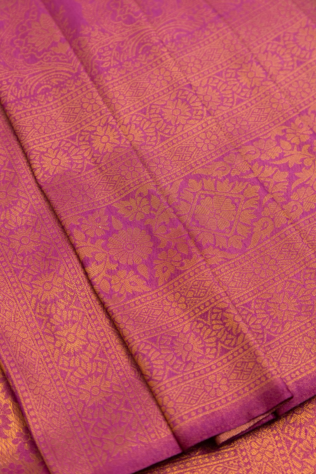 Raw Silk Pink Zari Saree