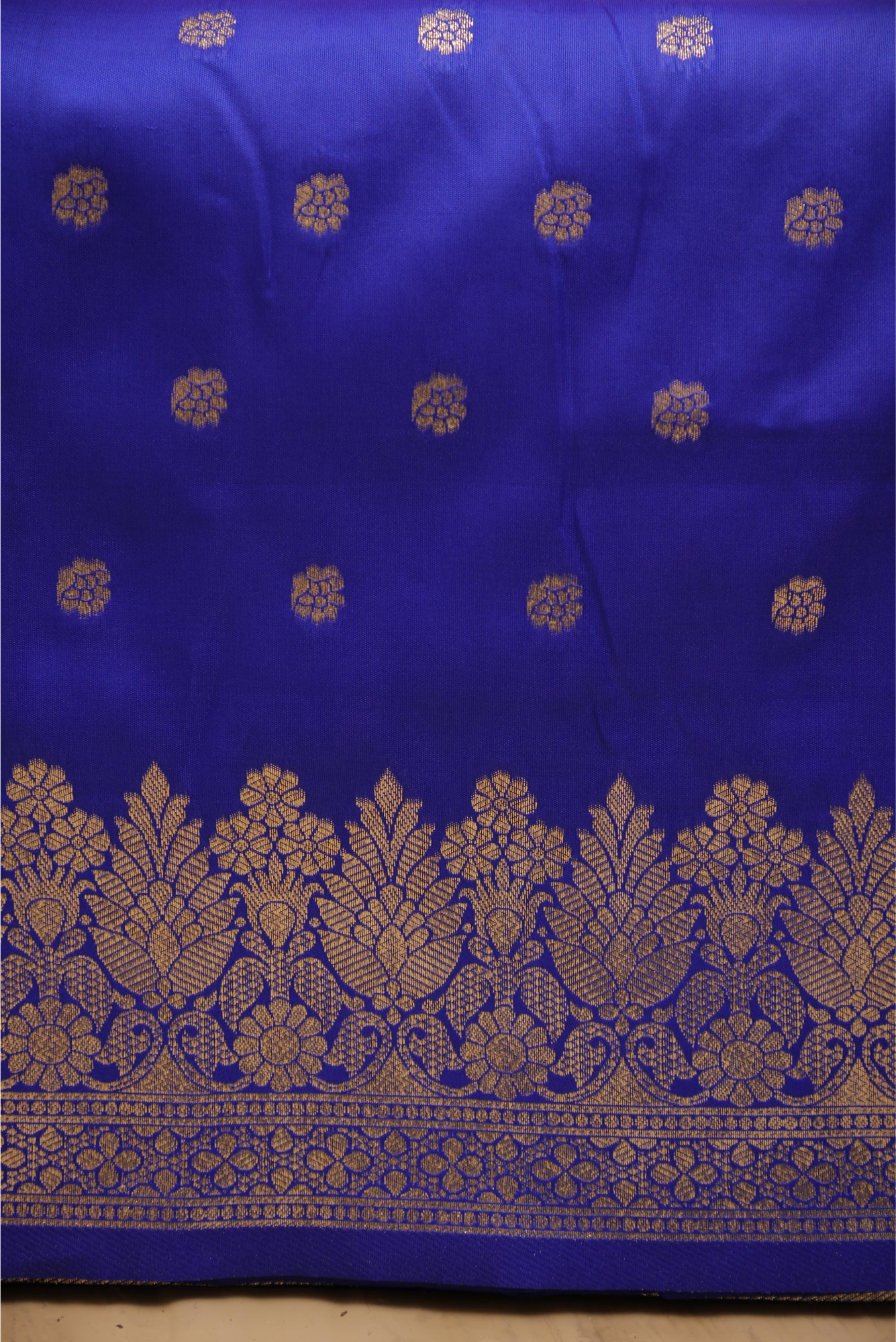 Royal Blue Upada Saree