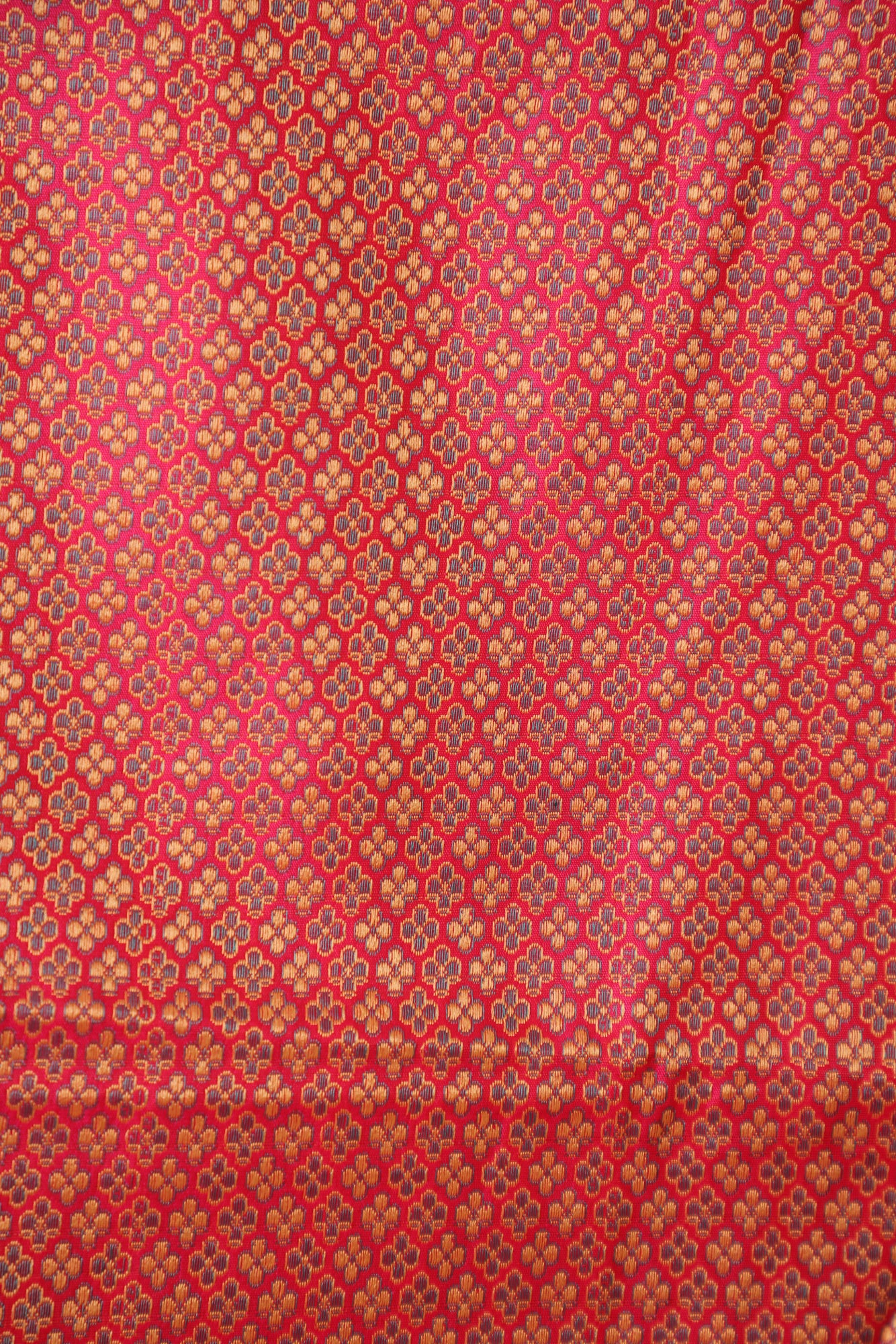 Turqoise Tanchoi Saree